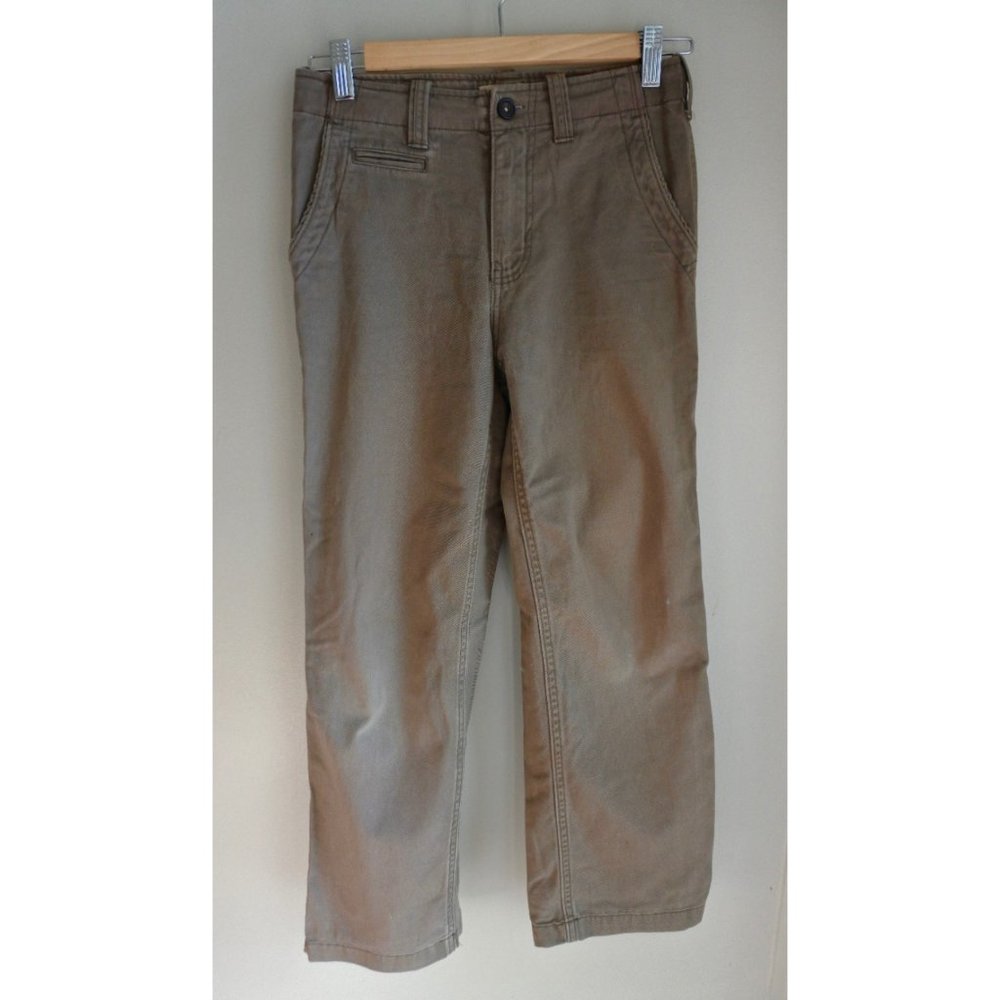 GAP KIDS military green chino pants size 10